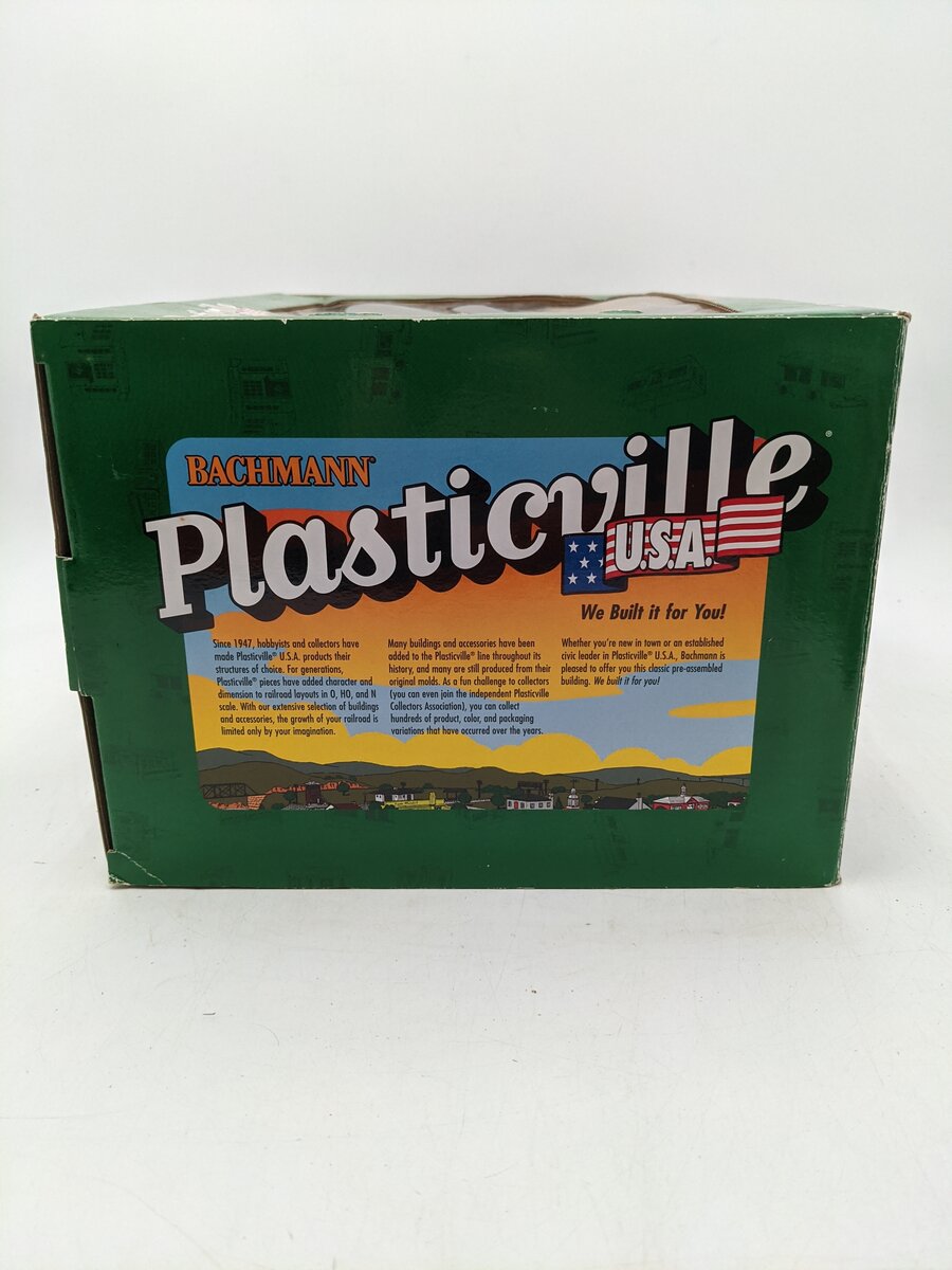 Bachmann 45311 O Plasticville Built-Up Bank Building EX/Box