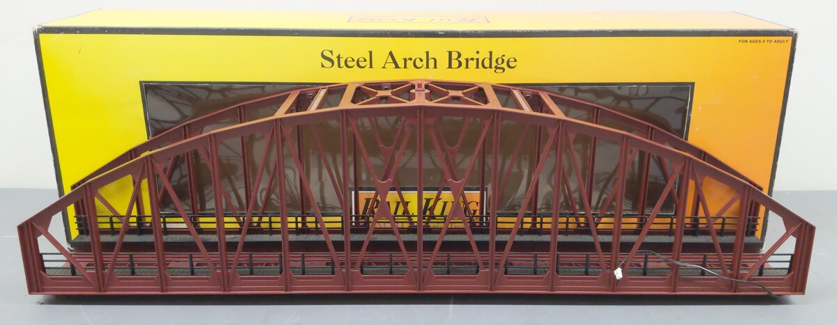 MTH 40-1031 30 Inch Steel Arch Bridge without Piers EX/Box