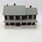 MTH 30-90242 O Gauge Maroon Country House with Black Shutters EX