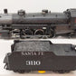 LGB 20872 G Santa Fe 2-8-2 Mikado Steam Locomotive & Tender #3110 with Sound EX