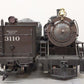 LGB 20872 G Santa Fe 2-8-2 Mikado Steam Locomotive & Tender #3110 with Sound EX