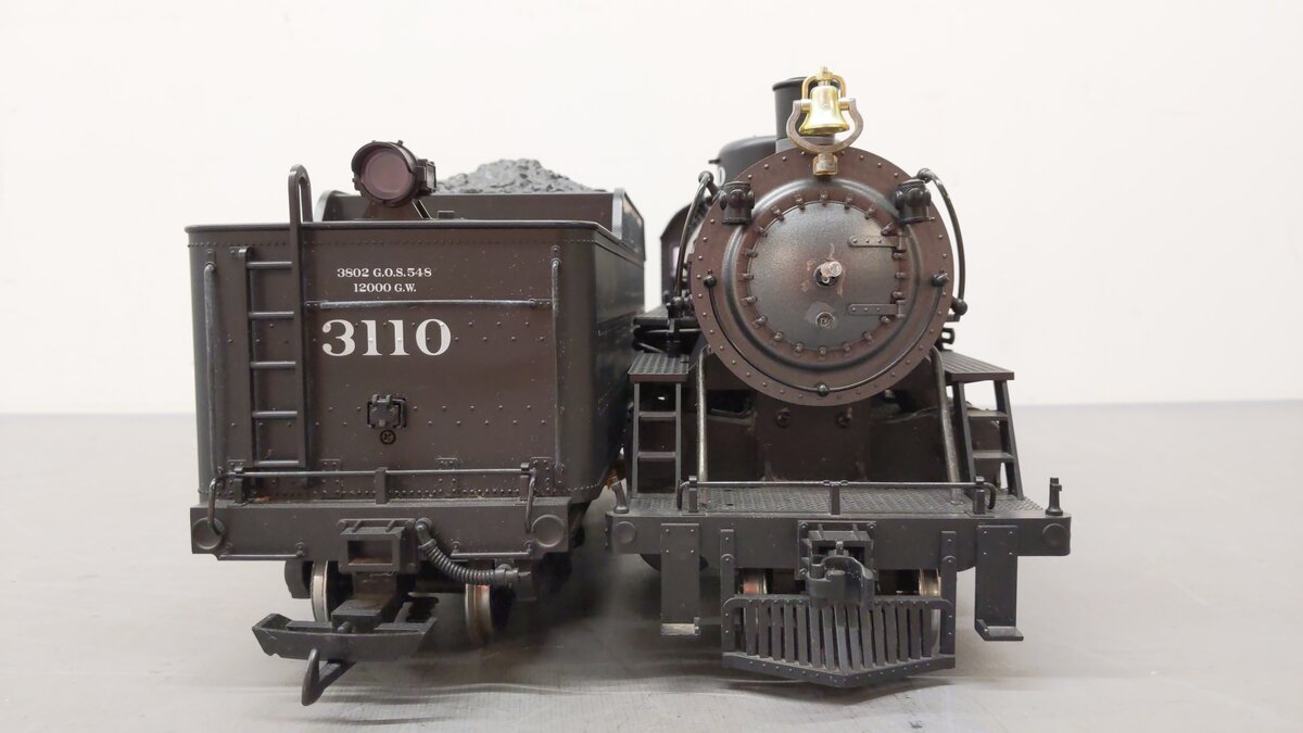 LGB 20872 G Santa Fe 2-8-2 Mikado Steam Locomotive & Tender #3110 with Sound EX