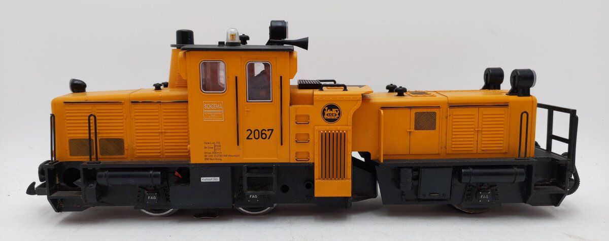 LGB 20670 G Scale Track Cleaning Diesel Locomotive #2067 EX