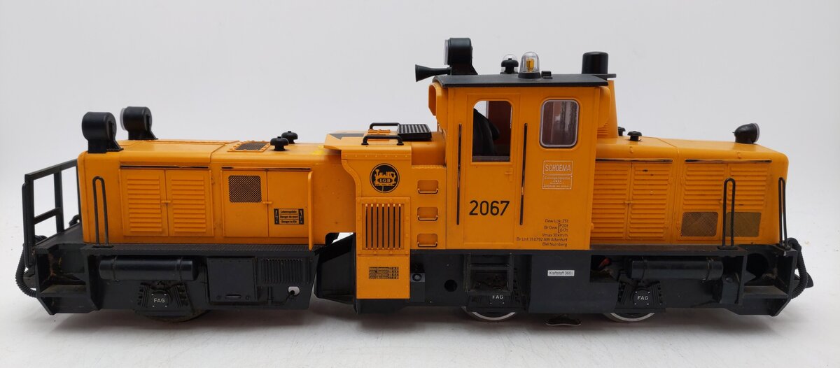 LGB 20670 G Scale Track Cleaning Diesel Locomotive #2067 EX