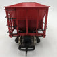 LGB 4076-M01 G Scale Burlington Hopper w/Coal Load #4076 - Metal Wheels VG/Box