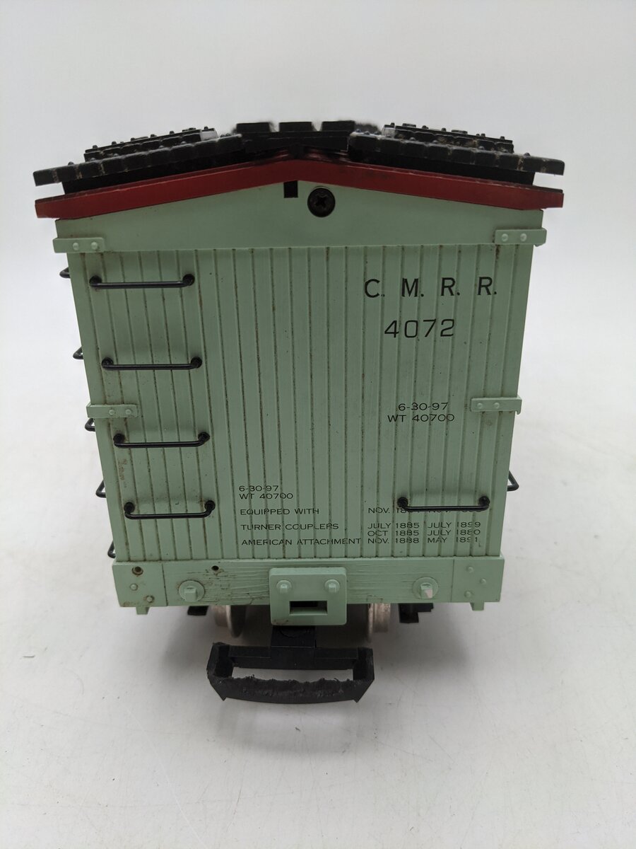 LGB 4072-P02 G Scale Colorado Midland Refrigerator Car #1211 (Metal Wheels) VG/Box