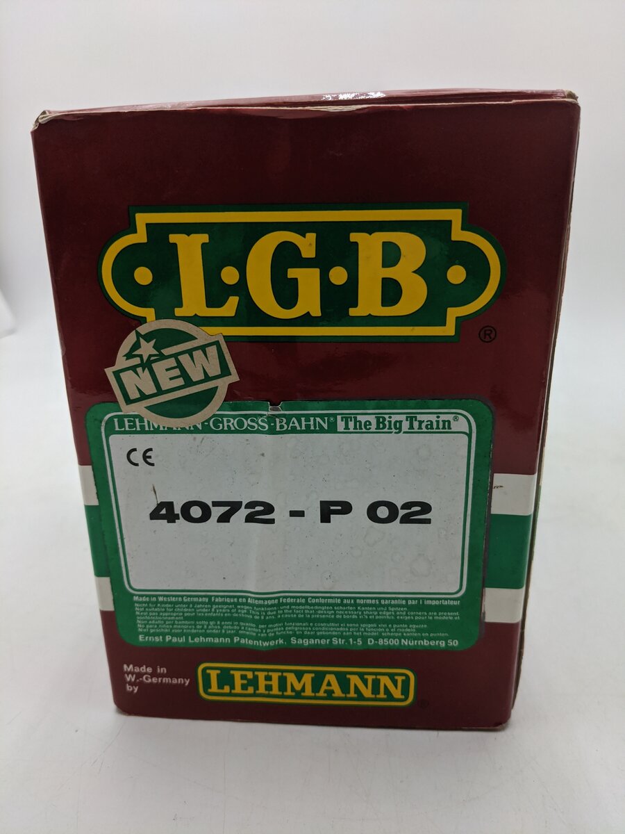 LGB 4072-P02 G Scale Colorado Midland Refrigerator Car #1211 (Metal Wheels) VG/Box
