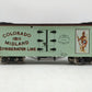 LGB 4072-P02 G Scale Colorado Midland Refrigerator Car #1211 (Metal Wheels) VG/Box