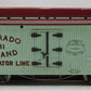 LGB 4072-P02 G Scale Colorado Midland Refrigerator Car #1211 (Metal Wheels) VG/Box