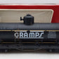LGB 4080-Y02 G Scale UTLX "Gramps" Single Dome Tank Car (Metal Wheels) EX/Box