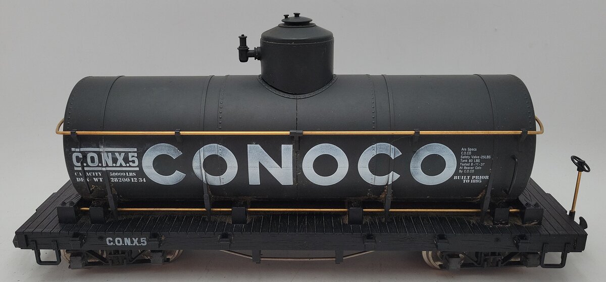 LGB 4080 G Scale Conoco Tank Car - Metal Wheels VG/Box