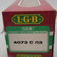 LGB 4073-C03 G D&RG High Side Gondola w/ Metal Wheels VG/Box