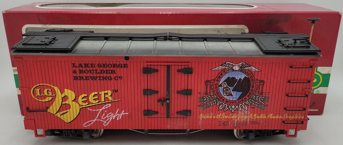 LGB 4472 LG&B Brewing Reefer (Metal Wheels) VG/Box