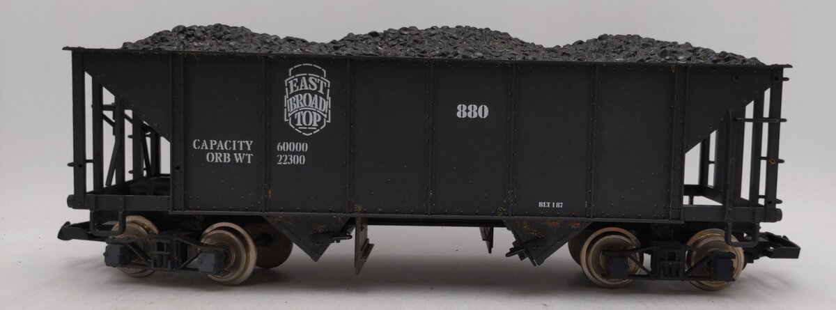 LGB 4076 G Scale East Broad Top Hopper Car #880 EX