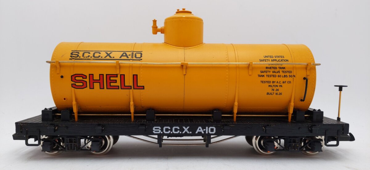 LGB 4280 G Scale Shell Tank Car #A-10 - Metal Wheels EX/Box