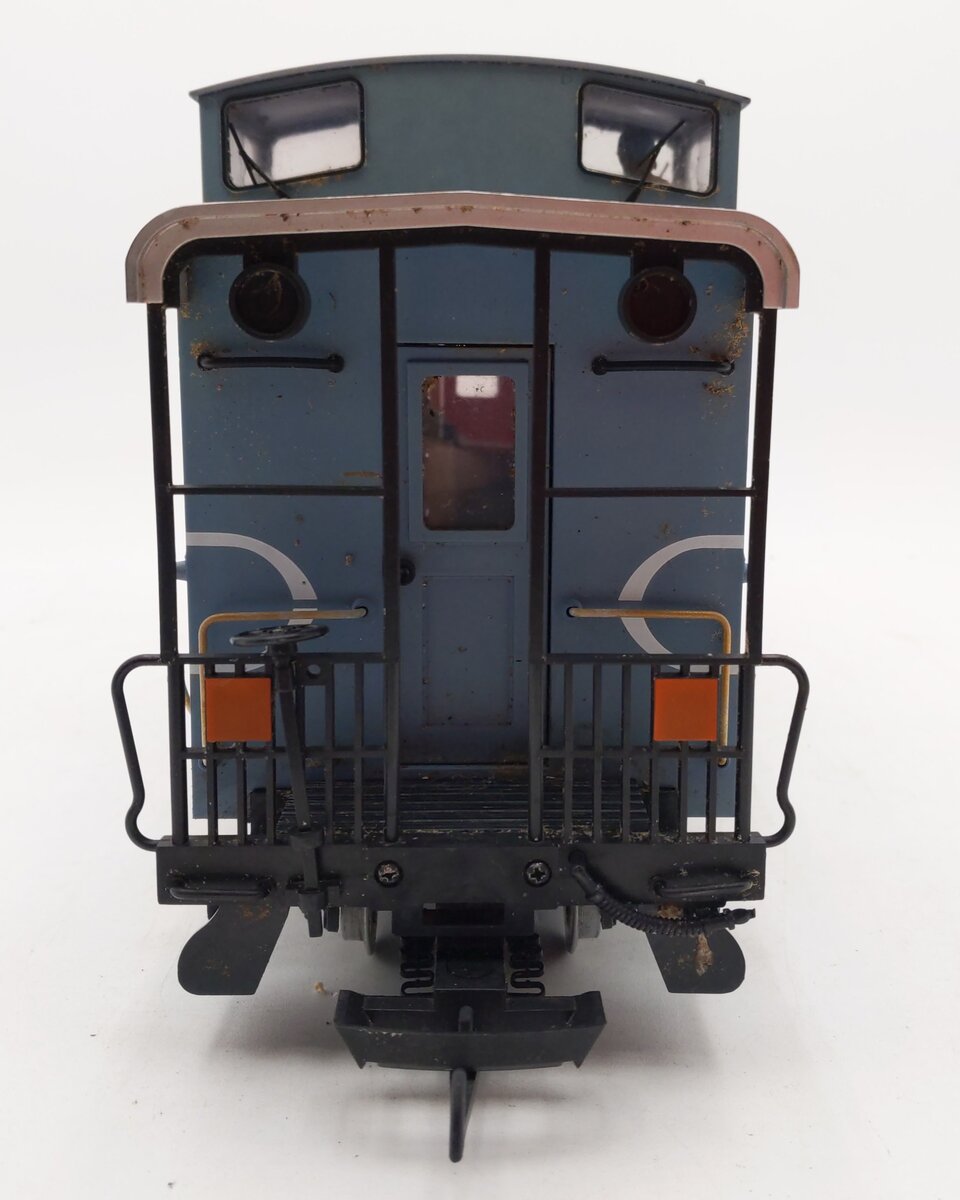 LGB 4071 G Scale White Pass Illuminated Caboose #905 (Metal Wheels) EX/Box