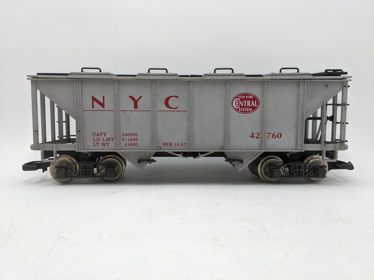 LGB 42760 New York Central Covered Hopper Car (Metal Wheels) VG/Box