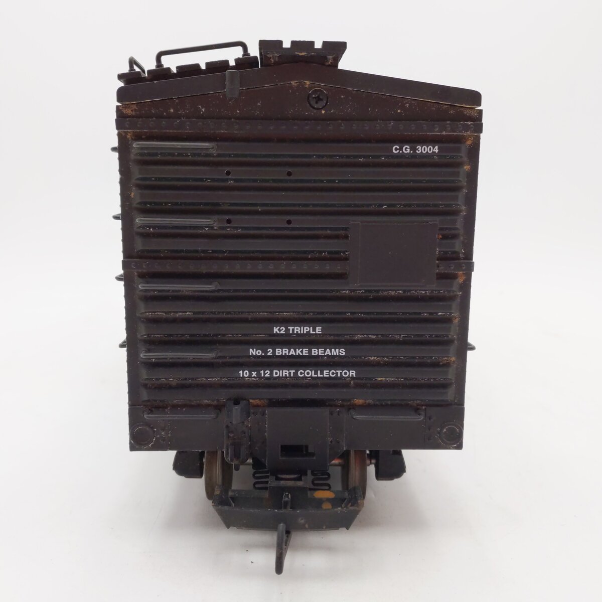 USA Trains 19040 G Gauge Central of Georgia Boxcar (Metal Wheels/Weathered)