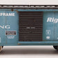 USA Trains 19040 G Gauge Central of Georgia Boxcar (Metal Wheels/Weathered)