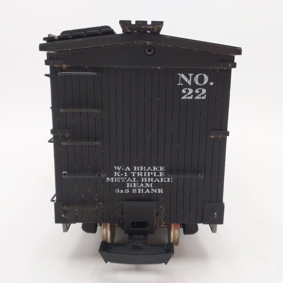 USA Trains 1925 G Scale Colorado Midland Wood Boxcar #22 - Metal Wheels EX/Box