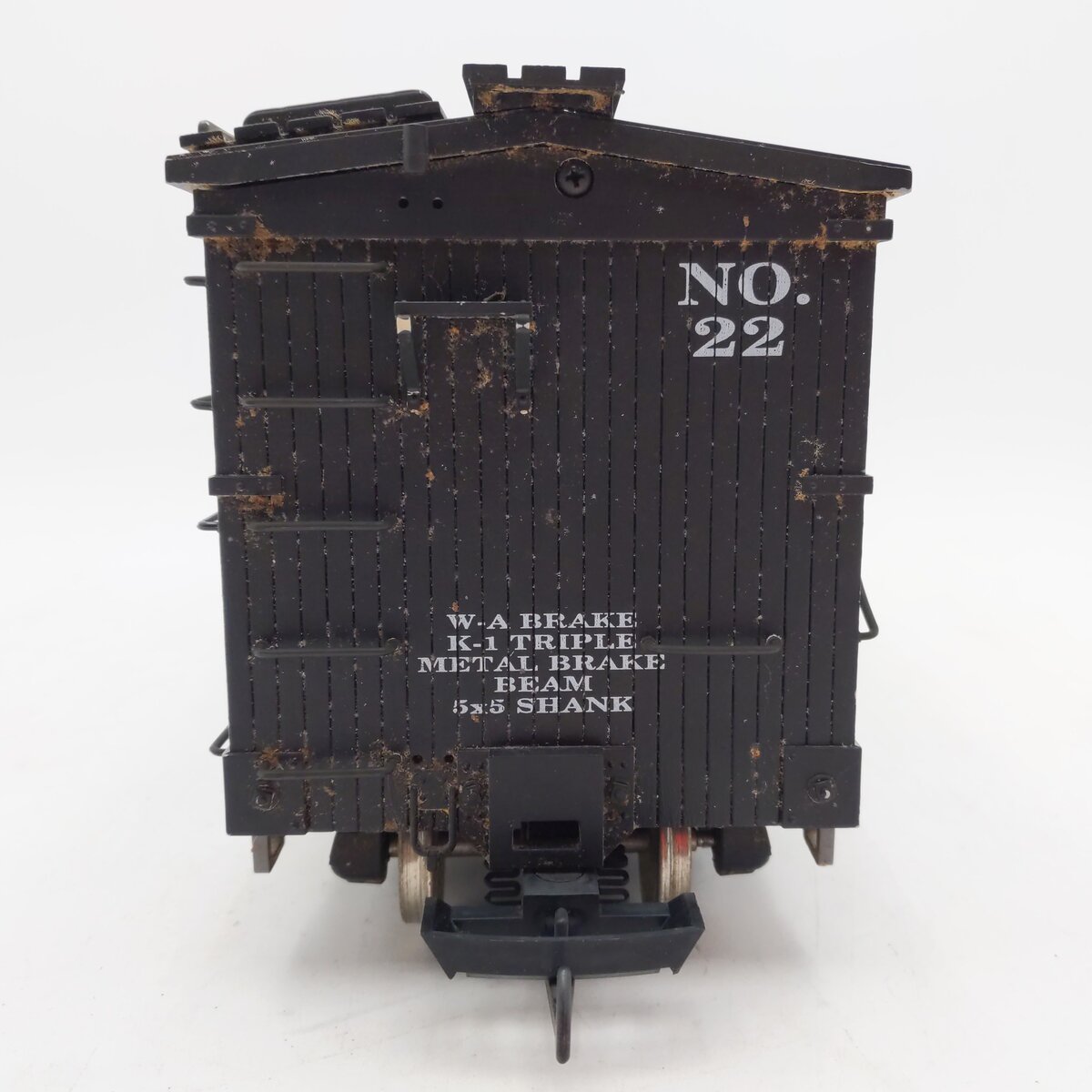 USA Trains 1925 G Scale Colorado Midland Wood Boxcar #22 - Metal Wheels EX/Box