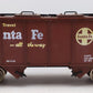 LGB 41760 Santa Fe 2-Bay Covered Hopper- Metal Wheels VG