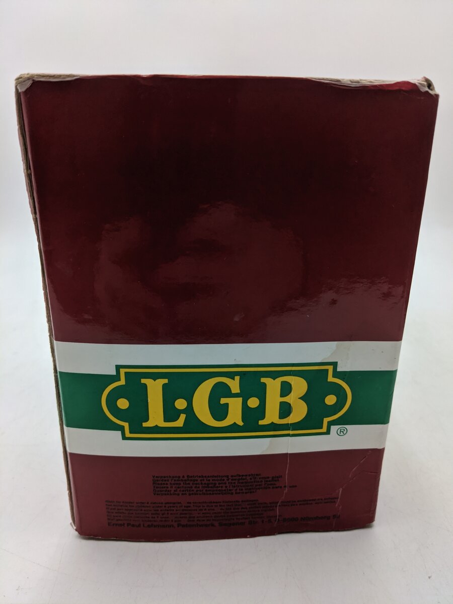 LGB 4086 G Scale WP&YR Forney Flatcar w/Ore Container Load #462 (Metal Wheels) EX/Box