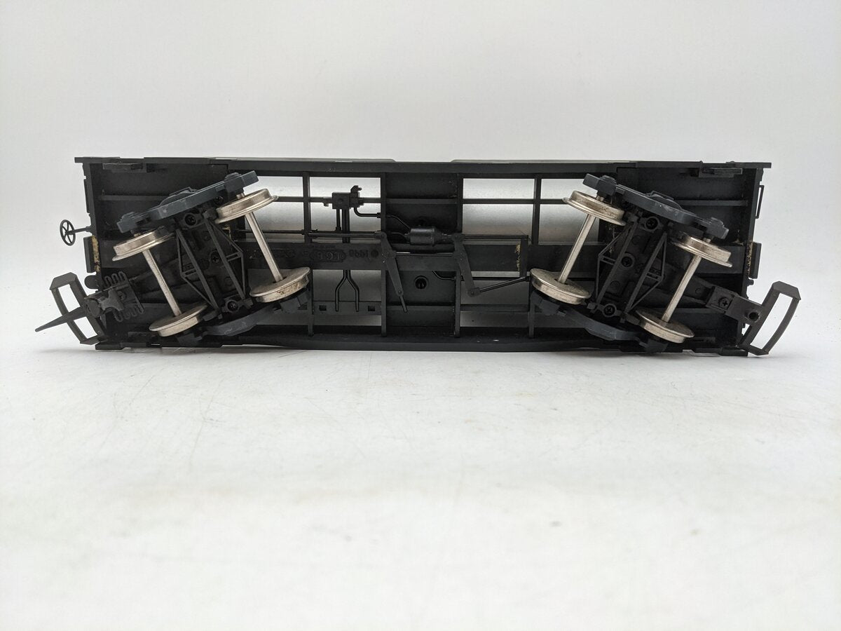 LGB 4086 G Scale WP&YR Forney Flatcar w/Ore Container Load #462 (Metal Wheels) EX/Box