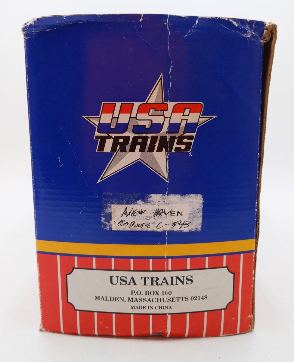 USA Trains R12107 G New Haven Extended Vision Caboose #C-543 (Metal Wheels) EX/Box