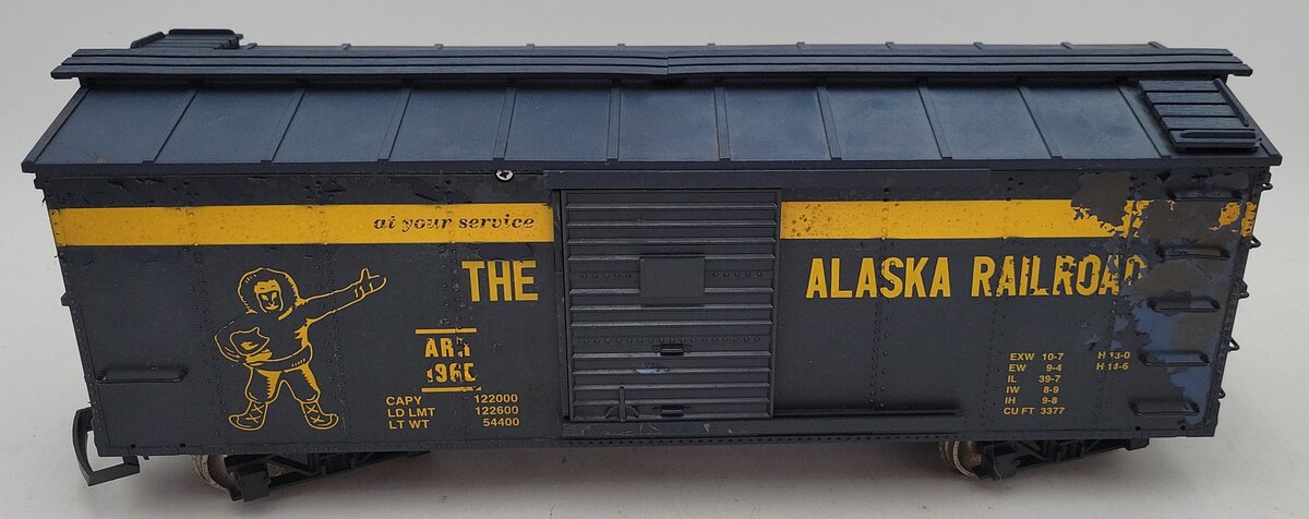 USA Trains 1965 G Alaska Railroad Boxcar VG/Box