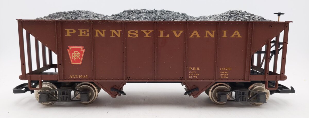 LGB 44760 G Scale Pennsylvania Hopper Car #144760 - Metal Wheels EX