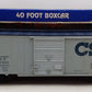 USA Trains R19208C G CSX 40' Boxcar #141760 w/ Metal Wheels VG/Box