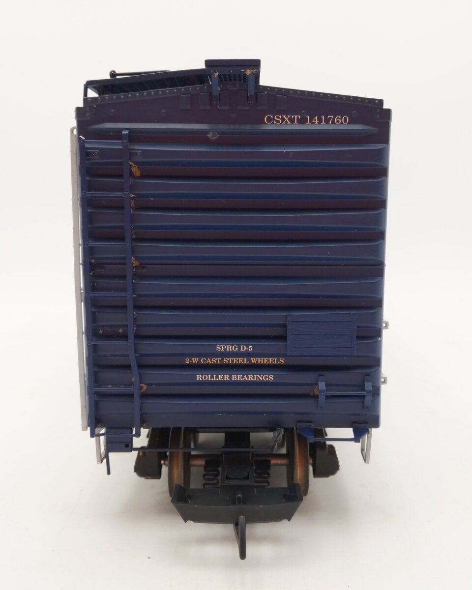 USA Trains R19208C G CSX 40' Boxcar #141760 w/ Metal Wheels VG/Box
