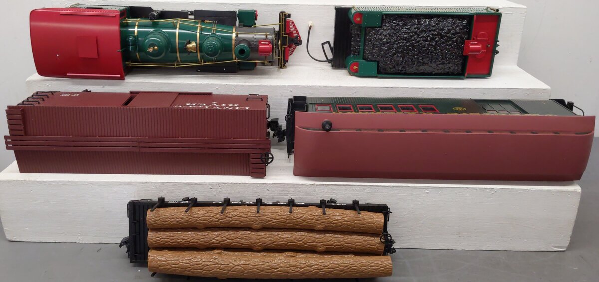 Bachmann 90033 Tweetsie Railroad G Gauge Steam Freight Starter Train Set EX/Box