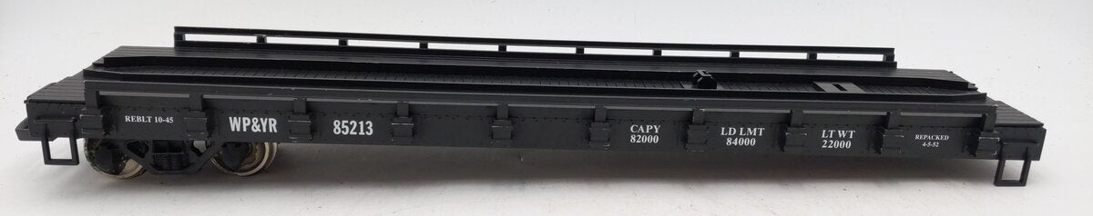 USA Trains R1762 G Scale White Pass Piggyback Flat Car #85213 VG