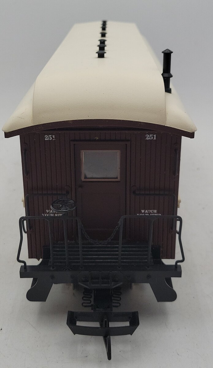 USA Trains 30402 G Pennsylvania Overton Passenger Car #251 (Metal Wheels) VG/Box