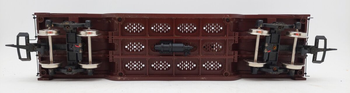 USA Trains R17330 G Southern Pacific Depressed Center Flat Car with Searchlight EX