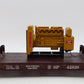 USA Trains R17330 G Southern Pacific Depressed Center Flat Car with Searchlight EX
