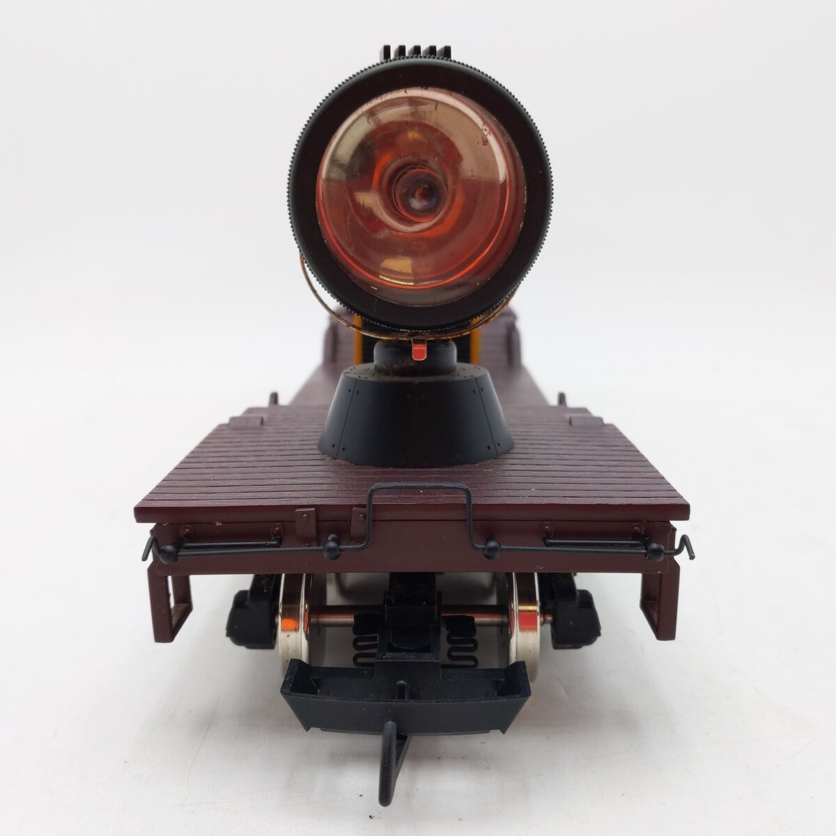 USA Trains R17330 G Southern Pacific Depressed Center Flat Car with Searchlight EX