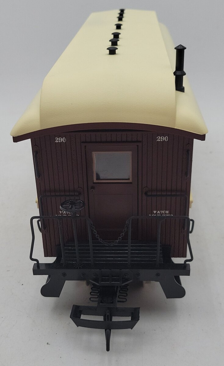 USA Trains 30502 G Pennsylvania Overton Observation Car - Metal Wheels EX