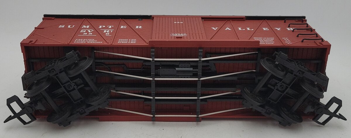 USA Trains R1444 G Scale Sumpter Valley Ry. Outside Braced Boxcar #212 EX