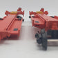 MTH 20-95103 O BNSF Spine Car Set with 2 48' Containers (Set of 2) LN/Box