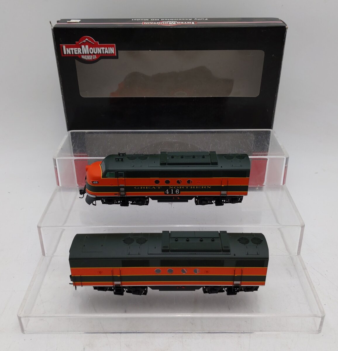 InterMountain 49202S-04 HO Scale Great Northern AB Diesel Locomotive Set #461 LN/Box