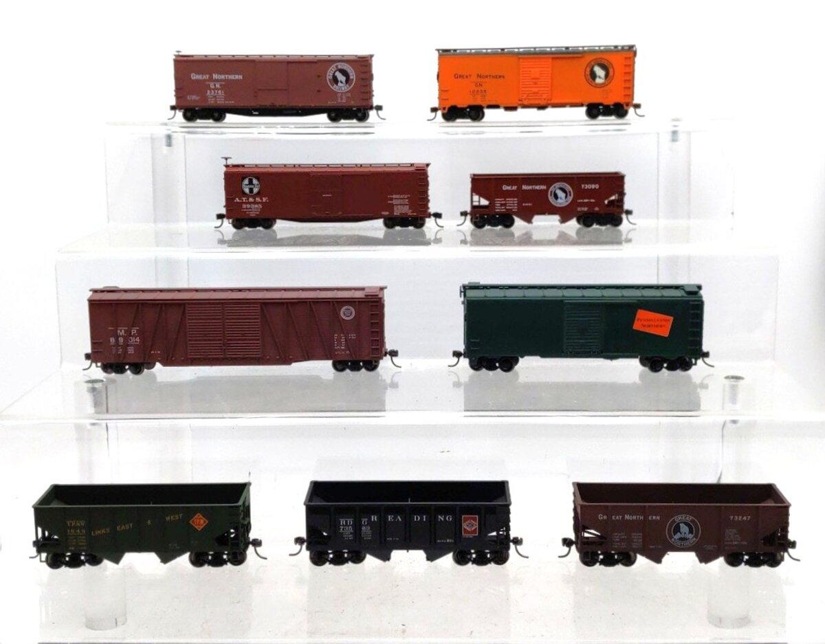 Athearn & Other HO Scale Assorted Freight Cars [10] EX