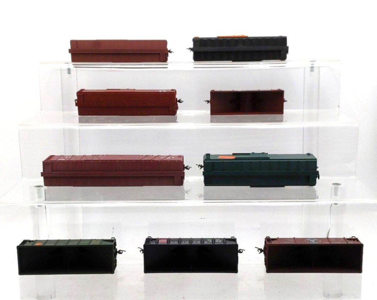 Athearn & Other HO Scale Assorted Freight Cars [10] EX