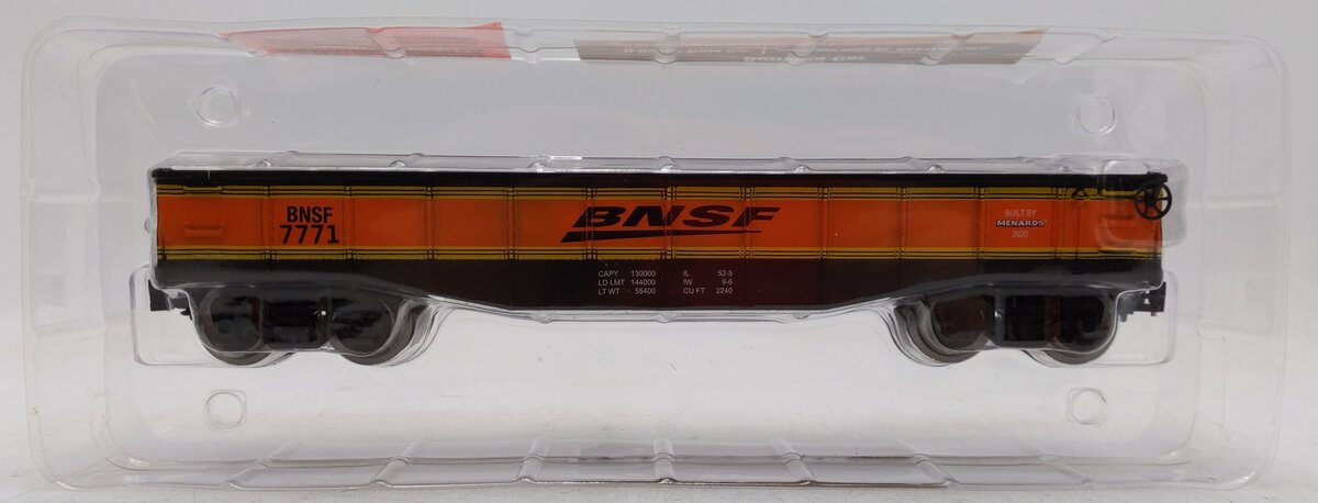 Menards 279-7026 O Gauge BNSF Gondola Car #7771 MT/Box