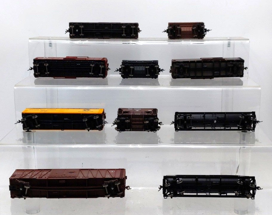 Athearn & Other HO Scale Assorted Freight Cars [10] EX