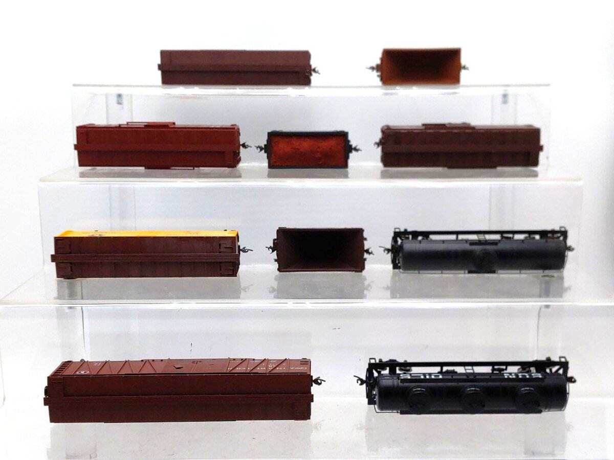 Athearn & Other HO Scale Assorted Freight Cars [10] EX