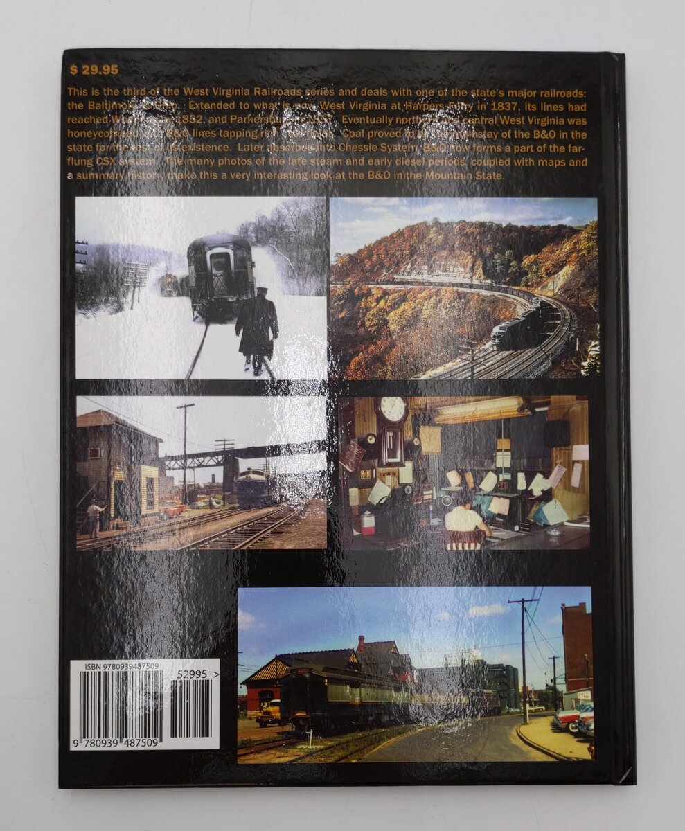 West Virginia Railroads Vol.3 Hardcover Book By Bob Withers EX