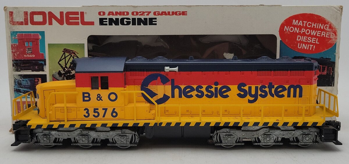 Lionel 6-8072 O Virginian SD18 Non-Powered Dummy Diesel Locomotive -CUSTOM/Box